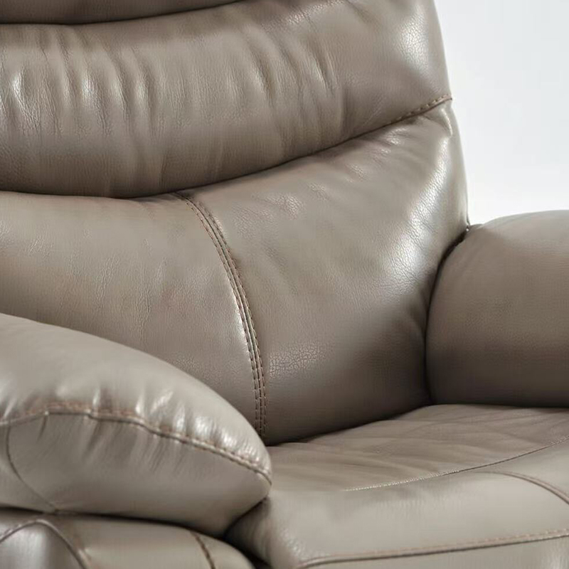 Leather Electric Power Recliner Chair with USB Ports