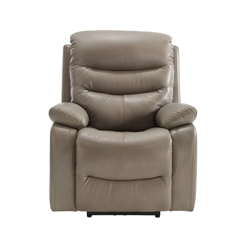 Leather Electric Power Recliner Chair with USB Ports