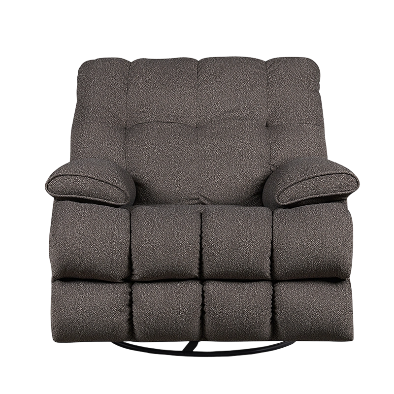 39.8''Manual Recliner Chair with Swivel and Rocker