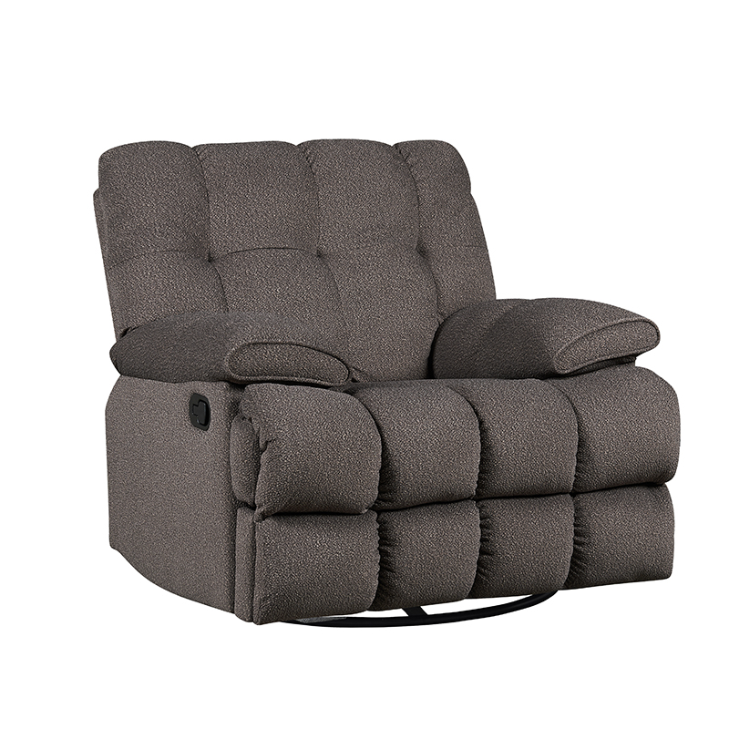 39.8''Manual Recliner Chair with Swivel and Rocker