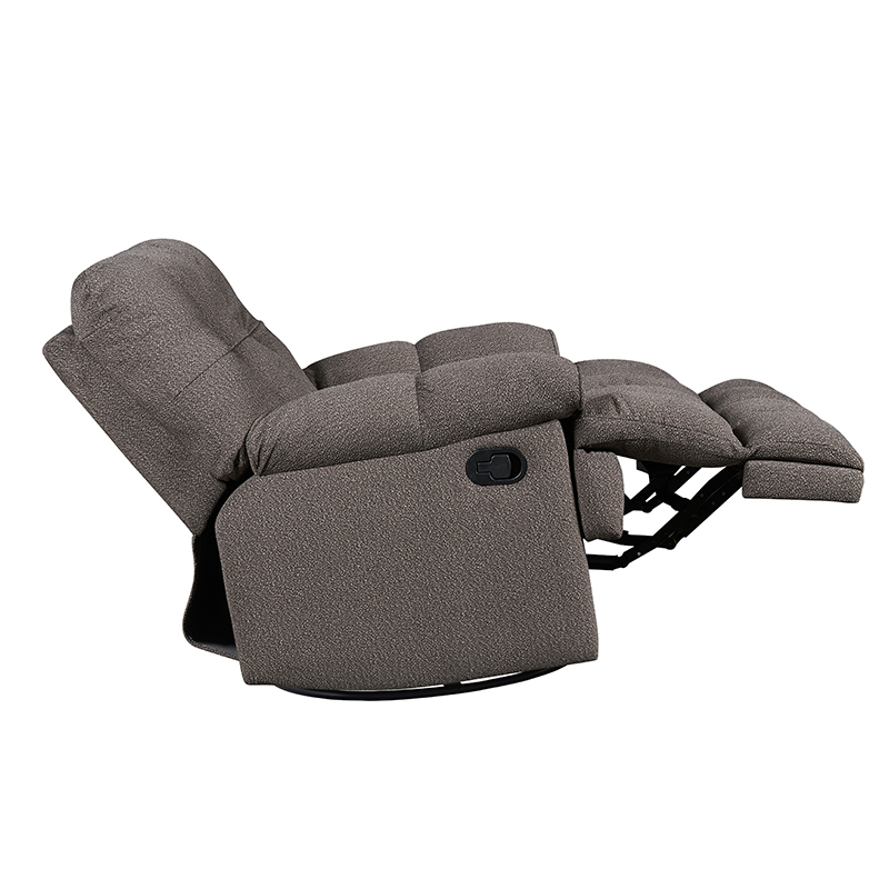39.8''Manual Recliner Chair with Swivel and Rocker
