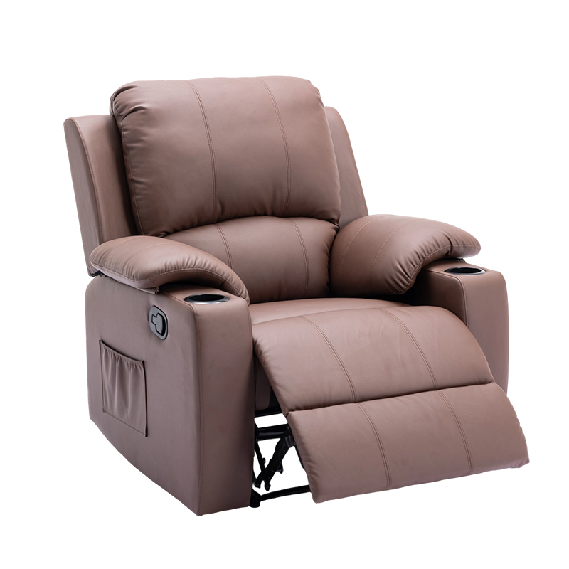 Overstuffed Recliner Single Sofa Chair Manual Recliner Chair