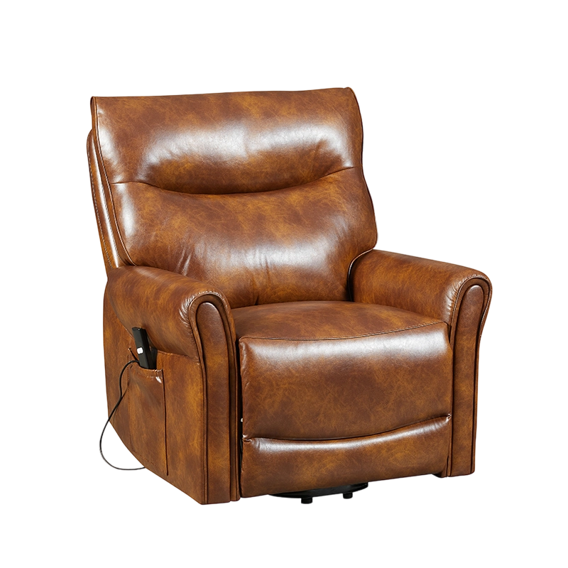 Heavy Duty Power Lift Recliner Chair for Elderly with Overstuffed Design