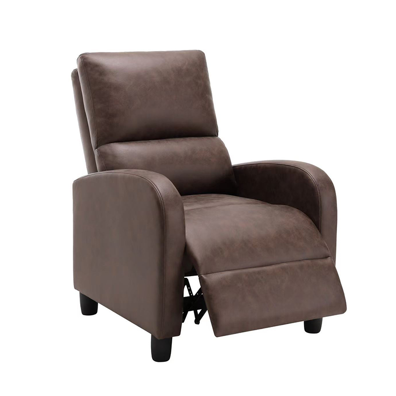 Mircrofiber Recliner Push back Club Chair