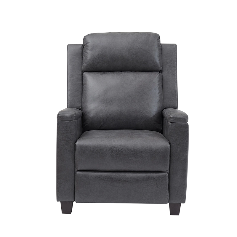 Leather Recliner Push Back Recliner Chair