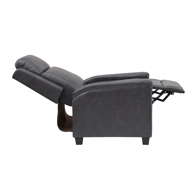 Leather Recliner Push Back Recliner Chair