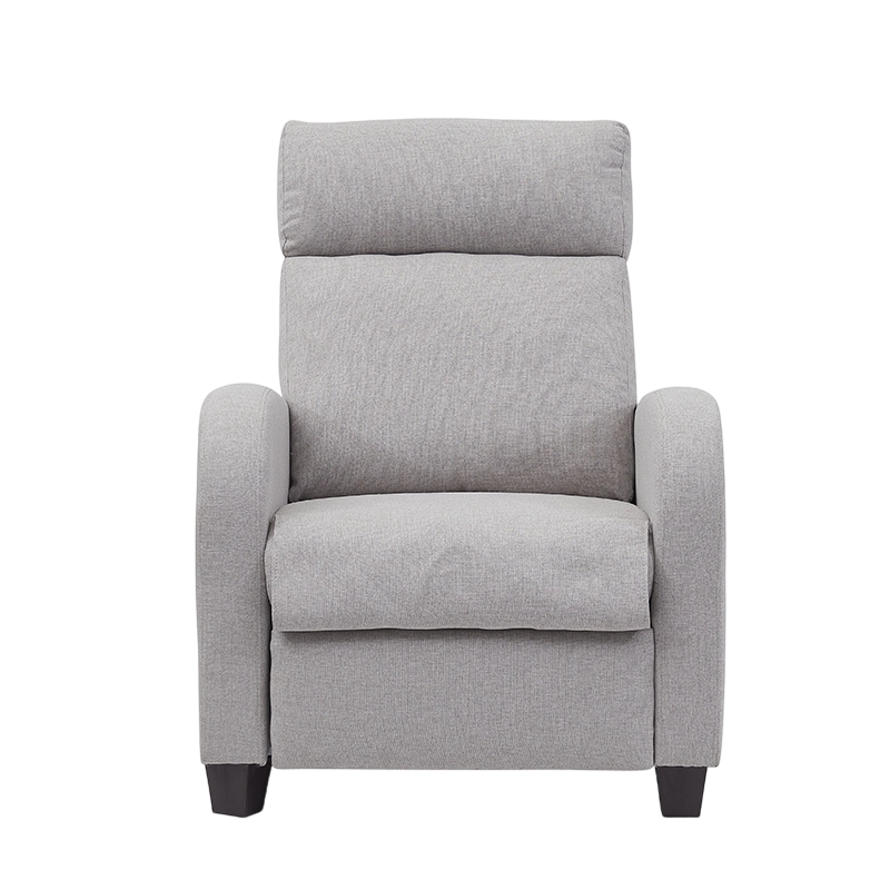 Home Theater Seating with Lumbar Support Overstuffed High-Density Sponge Push Back Recliners Armchair for Living Room