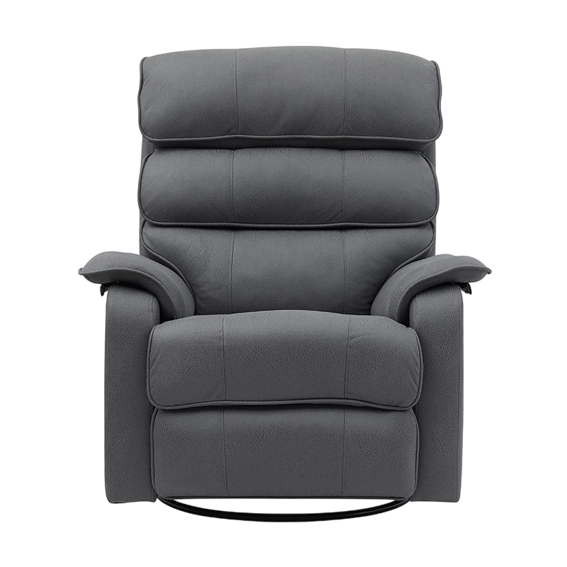 Manual Fabric Overstuffed Soft Rocking Recliner Chairs Sofa for Living Room