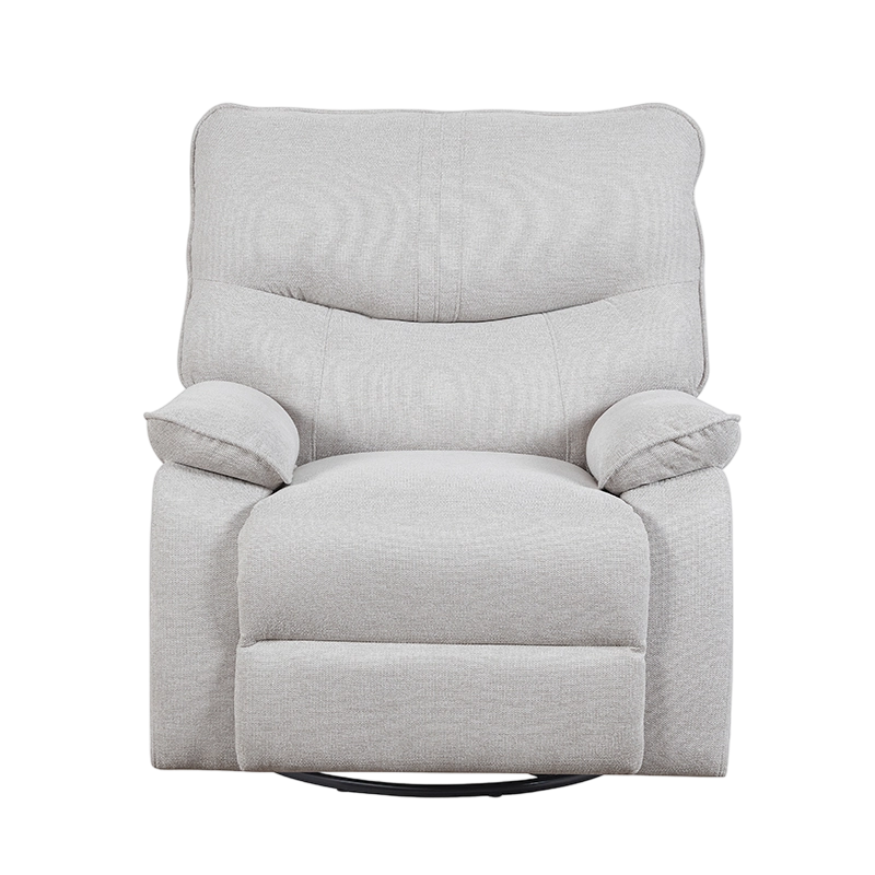 Power Swivel Glider Rocking Recliner with Type-C & USB Charger Port for Living Room