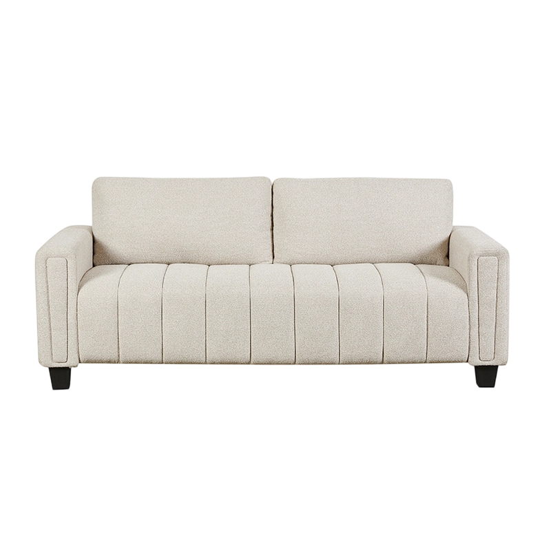 2PC Chenille Upholstered Sofa Set w/ Pillows Living Room Couch Loveseat